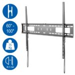 Ewent EW1504 Supporto fisso a parete per TV fino a 100 pollici - 75 kg - Colore nero - immagine 3