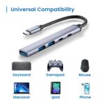 1x USB-C PD - Cavo 15 cm - Colore argento