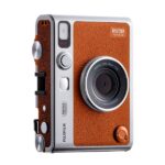 Fujifilm Instax Mini EVO Fotocamera istantanea ibrida - Dimensioni immagine 62x46 mm - Specchio per selfie - Esposizione automatica  - Colore marrone - immagine 3