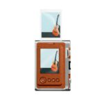 Fujifilm Instax Mini EVO Fotocamera istantanea ibrida - Dimensioni immagine 62x46 mm - Specchio per selfie - Esposizione automatica  - Colore marrone - immagine 4