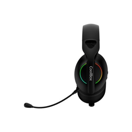 wireless 2.4Ghz o jack - Illuminazione RGB - Autonomia fino a 20 ore - Cancellazione del rumore - Colore nero