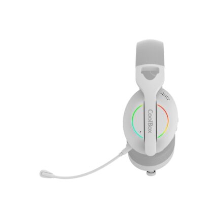 wireless 2.4Ghz o jack - Illuminazione RGB - Autonomia fino a 20 ore - Cancellazione del rumore - Colore bianco