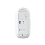 Coolbox W02 Mouse wireless - Bluetooth e RF 2,4 GHz - Super leggero - Pulsante di accesso Copilot - Ricaricabile tramite USB-C - DPI regolabile - Sensore ottico - Colore bianco - immagine 3