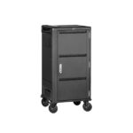 Ewent EW1702 Carrello di ricarica - 30 dispositivi - Sistema di ricarica intelligente - USB-C PD 65W -  Colore nero - immagine 2