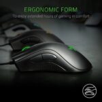 Razer DeathAdder Essential Mouse da gioco - Sensore ottico 6400 dpi - 5 pulsanti programmabili - Colore nero - immagine 3