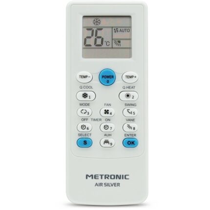 Metronic Telecomando universale per climatizzatori - Colore bianco