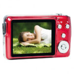 Agfaphoto Pack DC8200 Fotocamera digitale + Custodia + Scheda 16SD - Colore rosso - immagine 3
