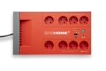 Salicru SPS 1000 HOME+ Sistema di alimentazione elettrica ininterrotta - SAI/UPS - 1000 VA - Line interactive Multibase - Colore rosso - immagine 2