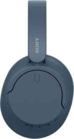 Sony WH-CH720 Cuffie Bluetooth 5.2 con microfono integrato - Archetto regolabile - Connettività multipunto - Cablate e wireless - Cuffie girevoli - Autonomia fino a 50 ore - Colore blu - immagine 4