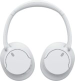 Sony WH-CH720 Cuffie Bluetooth 5.2 con microfono integrato - Archetto regolabile - Connettività multipunto - Cablate e wireless - Cuffie girevoli - Autonomia fino a 50 ore - Colore bianco - immagine 5