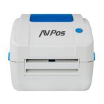 AVPos E49 Stampante termica per etichette - Velocità 102 mm/s - Risoluzione 300 DPI - USB e LAN - Colore grigio - immagine 2