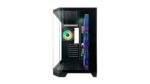 L-Link Nova Case ATX - Vetro temperato continuo - 4 ventole RGB - USB 3.0 - Colore nero - immagine 2