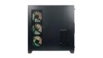 L-Link Nova Case ATX - Vetro temperato continuo - 4 ventole RGB - USB 3.0 - Colore nero - immagine 4