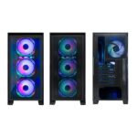 Mini-ITX - Doppio pannello frontale intercambiabile - Lato in vetro temperato - Dimensioni HDD 2