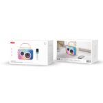 XO F54 Altoparlante Karaoke - Bluetooth 5.3 - 20W - Funzione TWS - Microfono wireless - Batteria 1800mAh - Colore bianco - immagine 2