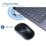 Ewent EW3218 Mouse wireless USB 1600 dpi - 4 pulsanti - Utilizzo ambidestro - Colore nero - immagine 2