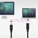 Nanocable Cavo prolunga USB-C 3.2 maschio a USB-C 3.2 femmina - Gen2x2 20Gbp - 100W 5A - 4K 60Hz - 1 metro - Colore nero - immagine 4