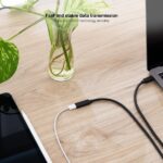 Nanocable Cavo prolunga USB-C 3.2 maschio a USB-C 3.2 femmina - Gen2x2 20Gbp - 100W 5A - 4K 60Hz - 1,5 metri - Colore nero - immagine 5