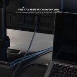 Nanocable Cavo convertitore da USB-C a HDMI 4K@60HZ - USB-C/M-HDMI/M - 5M - Colore nero - immagine 5