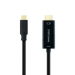 Nanocable Cavo convertitore USB-C a HDMI 4K@30HZ - USB-C/M-HDMI/M - 5M - Colore nero - immagine 2
