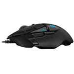 Logitech G502 Hero Mouse USB 25600 dpi - 11 pulsanti programmabili - Illuminazione LED - Per destrimani - Cavo da 2,10 m - Colore nero - immagine 4