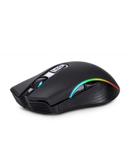 4 GHz - 1000-2400 dpi - Batteria ricaricabile da 280 mAh - 6 pulsanti - Utilizzo ambidestro - Colore nero