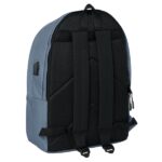 6" - Connettore USB - 2 scomparti - 31x44x18 cm - Colore grigio