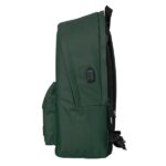 Safta Munich Basicos Zaino per laptop 15,6" - Connettore USB - 2 scomparti - 31x44x18 cm - Colore verde - immagine 3