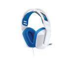 Logitech G335 Cuffie da gioco con microfono - Adattatore USB-C - Multipiattaforma - Altoparlanti dinamici - Jack da 3,5 mm - Colore bianco - immagine 3