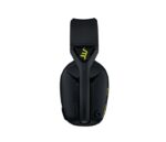 Logitech G435 Cuffie da gioco wireless - Archetto regolabile - Bluetooth LightSpeed - 2 microfoni - Colore nero e giallo fluorescente - immagine 2
