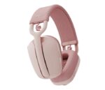 Logitech Zone Vibe 100 Cuffie wireless - Bluetooth 5.2 - Portata 30 metri - 2 microfoni - Colore rosa - immagine 4