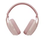 Logitech Zone Vibe 100 Cuffie wireless - Bluetooth 5.2 - Portata 30 metri - 2 microfoni - Colore rosa - immagine 5