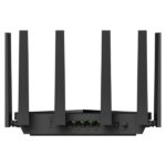 5G - Velocità fino a 2500Mbps - 4 porte - 6 antenne fisse da 5dBi - Tecnologia MU-MIMO - Colore nero