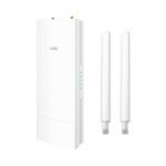 Cudy Ripetitore WiFi AC1200 per esterni - 1 porta - Velocità fino a 100 Mbps - 2 antenne rimovibili - Resistenza all'acqua IP65 - Adattatore PoE passivo da 24 V - Colore bianco - immagine 3