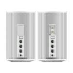 Cudy Router AX3000 WiFi 6 5G Nr - 3 porte - Velocità fino a 1000 Mbps - 1 slot Nano SIM - Antenne interne - 1 slot Nano SIM - Colore bianco - immagine 3