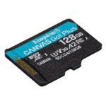 Kingston Scheda Micro SDXC 128 GB UHS-I U3 V30 Classe 10 200 MB/s Canvas Go Plus con adattatore - immagine 4