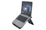 Kensington Smartfit Easy Riser Supporto per laptop da 12 a 17" - Struttura che facilita la ventilazione - 3 regolazioni di altezza - Design universale - Colore grigio scuro - immagine 4
