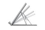 Kensington Smartfit Easy Riser Supporto per laptop e tablet - Struttura che facilita la ventilazione - 4 regolazioni di altezza - Base antiscivolo - Colore grigio - immagine 2