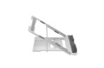 Kensington Easy Riser Supporto in alluminio per laptop fino a 16" - Struttura che facilita la ventilazione - 6 regolazioni di altezza - Realizzato in alluminio - Base antiscivolo - Colore grigio - immagine 2