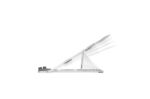 Kensington Easy Riser Supporto in alluminio per laptop fino a 16" - Struttura che facilita la ventilazione - 6 regolazioni di altezza - Realizzato in alluminio - Base antiscivolo - Colore grigio - immagine 3