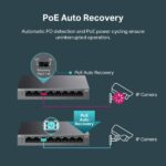 TP-Link TL-LS108GP Switch 8 porte 10/100/1000Mbps - POE - immagine 4