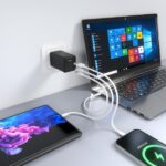 Caricabatterie GAN 100W Aisens - 2xUSB-C PD3.0, QC4.0, QC5.0 - 1xUSB-A QC3.0 - Colore nero - immagine 5
