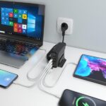 Caricabatterie GAN Aisens 140W - 3xUSB-C PD3.0, QC4.0, QC5.0 - 1xUSB-A QC3.0 - Cavo da 1,4 metri - Colore nero - immagine 5