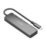 Aisens USB-C Dock 6 in 1 - USB-C a 1xHDMI - 2xUSB-A - 1xUSB-C PD 100W - 1xSD - 1xMicroSD - 15 cm - Colore grigio - immagine 2