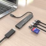 Aisens USB-C Dock 7 in 1 - USB-C a 1xHDMI - 2xUSB-A 2.0 - 1xUSB-A 3.0 - 1xUSB-C 100W - 1xSD - 1xMicroSD - 15 cm - Colore grigio - immagine 5