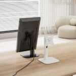 Aisens Supporto da tavolo ECO per monitor da 10"-24" - Girevole e inclinabile - Peso max. 2,5 kg - Vesa 100x100 mm - Colore nero - immagine 4