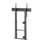 Aisens FWF100E-351  Supporto da pavimento per schermi interattivi/TV da 60 a 100" - Fissaggio a parete - Peso max. 120 kg - Altezza regolabile con manovella - Colore nero - immagine 3