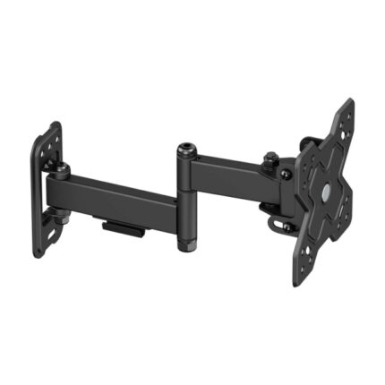 inclinabile e livellabile - 3 perni - Peso massimo 20 kg - VESA 100x100 mm - Colore nero
