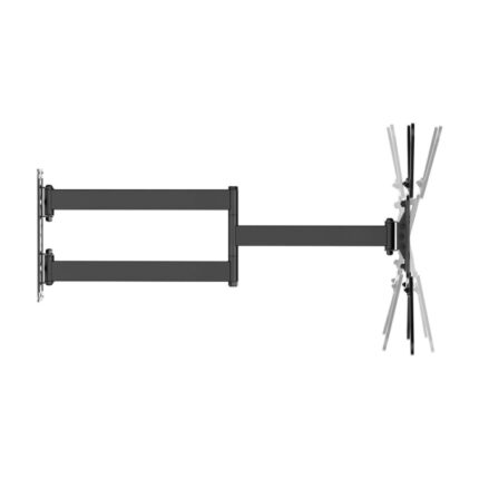 inclinabile e livellabile - Peso massimo 35 kg - VESA 400x400 mm - Colore nero