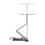 Aisens WT65TSLE-385 ECO Supporto a parete con braccio per TV da 23"-65" - Girevole, inclinabile e livellabile - Peso massimo 35 kg - VESA 400x400 mm - Colore nero - immagine 3